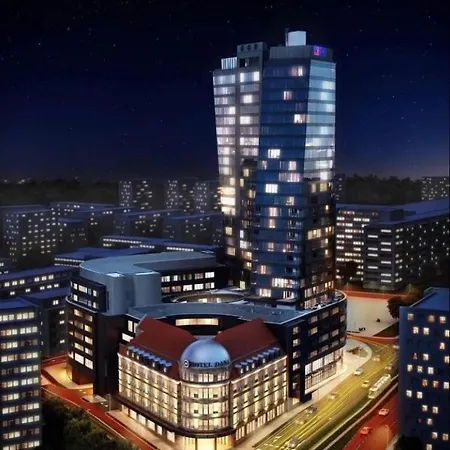 Hanza Tower White 24 Spa & Jacussi & Pool Szczecin Exterior photo